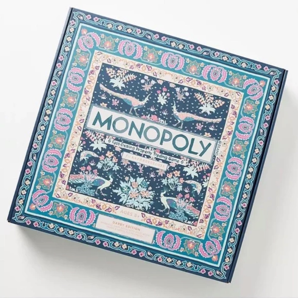 Anthropologie Monopoly Board Game (NIB Darby Edition)